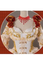 Identity V Bloody Queen Mary Bloodbath Blood Feast Formal Dress Cosplay Costume